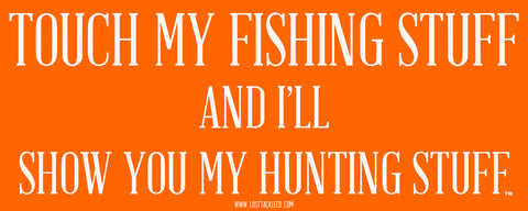 TMFS- Hunters Orange Bumpersticker